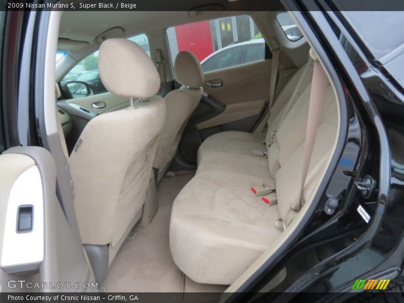 Super Black / Beige 2009 Nissan Murano S