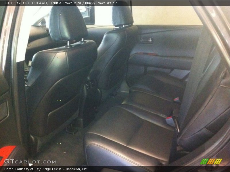 Truffle Brown Mica / Black/Brown Walnut 2010 Lexus RX 350 AWD