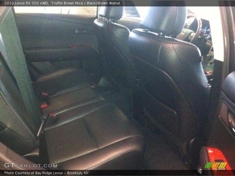 Truffle Brown Mica / Black/Brown Walnut 2010 Lexus RX 350 AWD