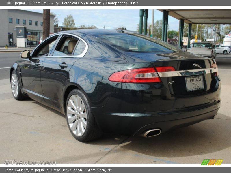 Botanical Green Metallic / Champagne/Truffle 2009 Jaguar XF Premium Luxury