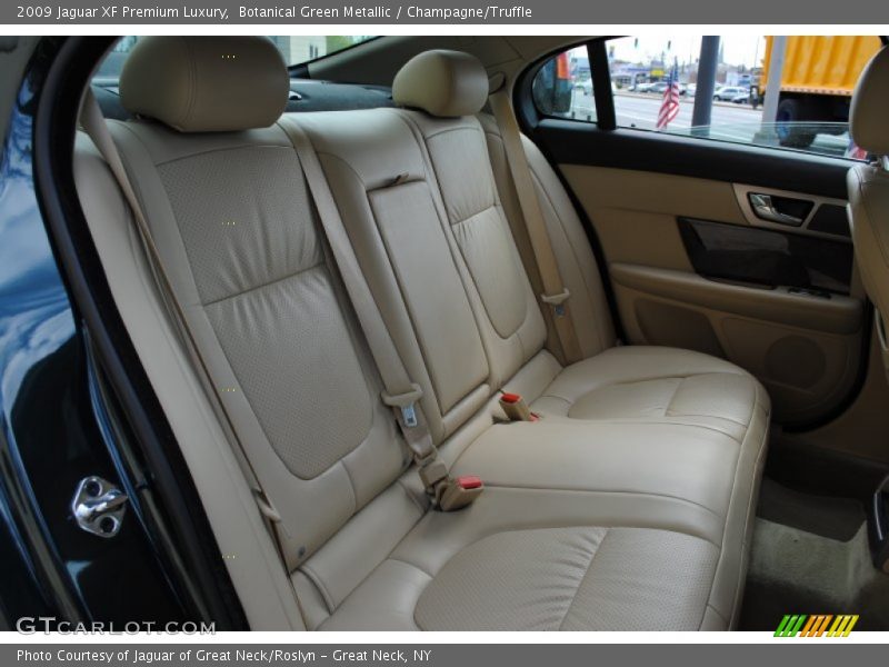Botanical Green Metallic / Champagne/Truffle 2009 Jaguar XF Premium Luxury