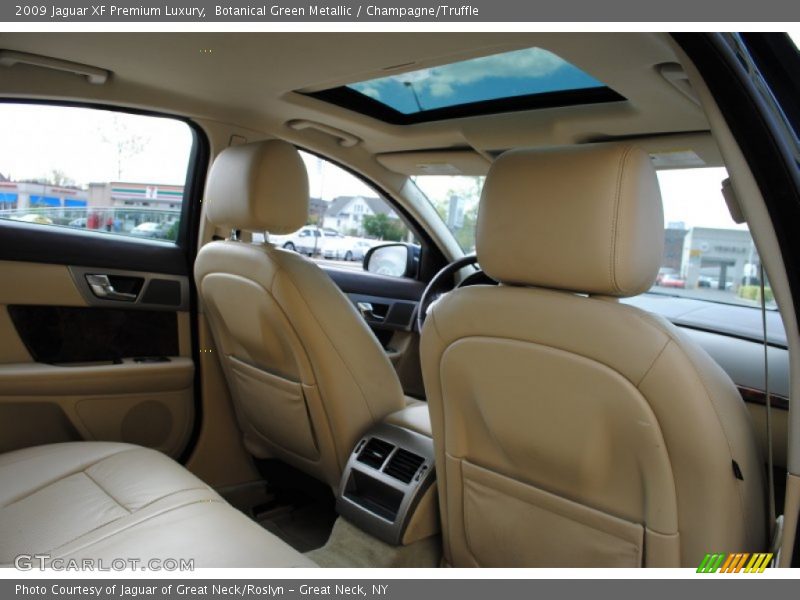 Botanical Green Metallic / Champagne/Truffle 2009 Jaguar XF Premium Luxury