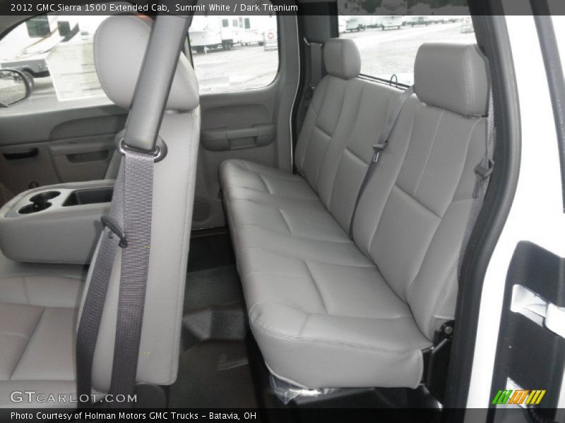 Summit White / Dark Titanium 2012 GMC Sierra 1500 Extended Cab