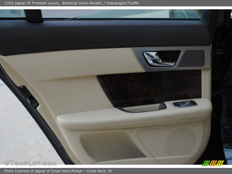 Botanical Green Metallic / Champagne/Truffle 2009 Jaguar XF Premium Luxury