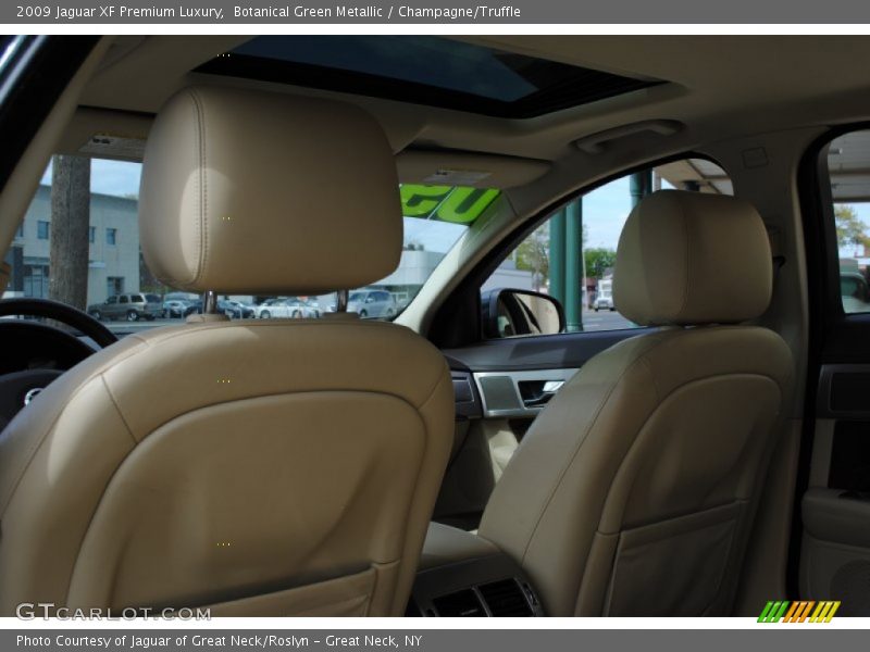 Botanical Green Metallic / Champagne/Truffle 2009 Jaguar XF Premium Luxury