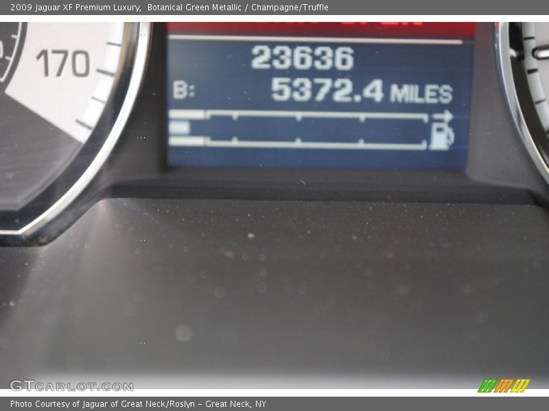 Botanical Green Metallic / Champagne/Truffle 2009 Jaguar XF Premium Luxury