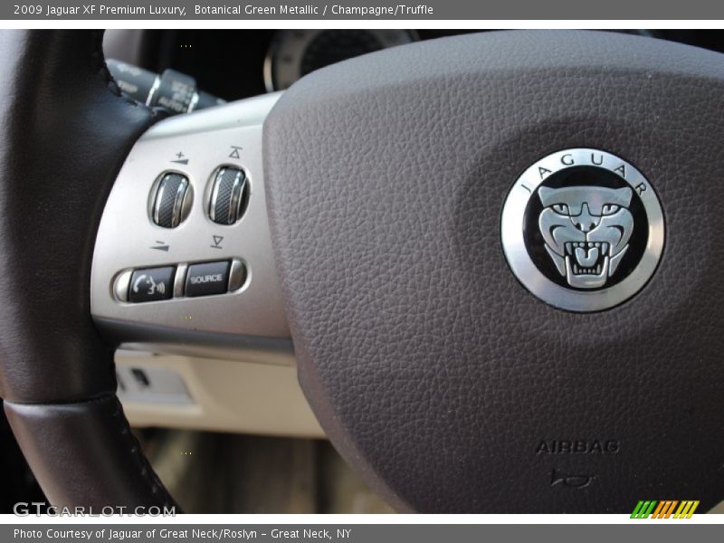 Botanical Green Metallic / Champagne/Truffle 2009 Jaguar XF Premium Luxury