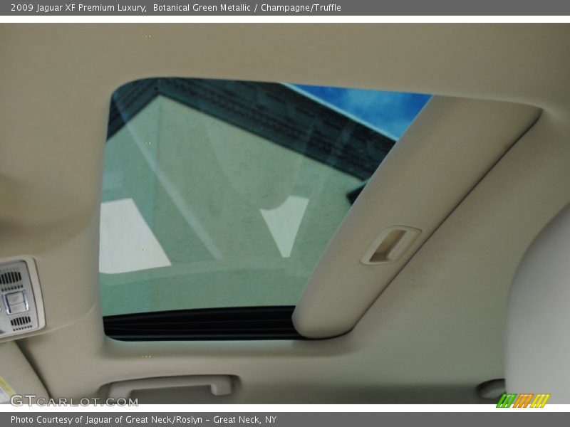 Botanical Green Metallic / Champagne/Truffle 2009 Jaguar XF Premium Luxury