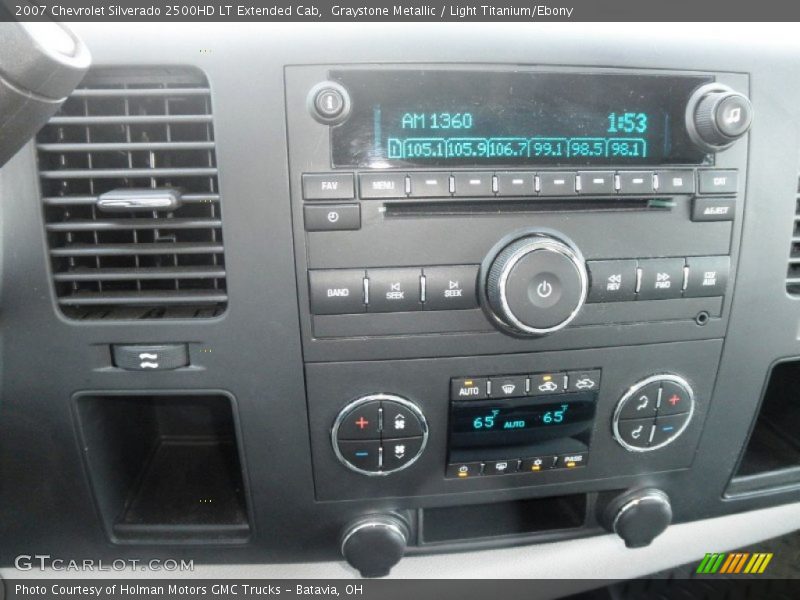 Graystone Metallic / Light Titanium/Ebony 2007 Chevrolet Silverado 2500HD LT Extended Cab