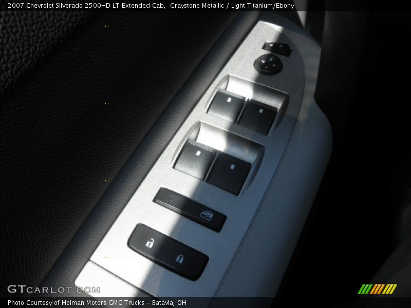 Graystone Metallic / Light Titanium/Ebony 2007 Chevrolet Silverado 2500HD LT Extended Cab