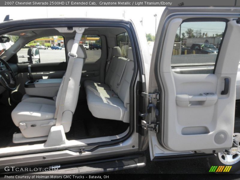 Graystone Metallic / Light Titanium/Ebony 2007 Chevrolet Silverado 2500HD LT Extended Cab