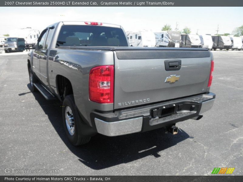 Graystone Metallic / Light Titanium/Ebony 2007 Chevrolet Silverado 2500HD LT Extended Cab