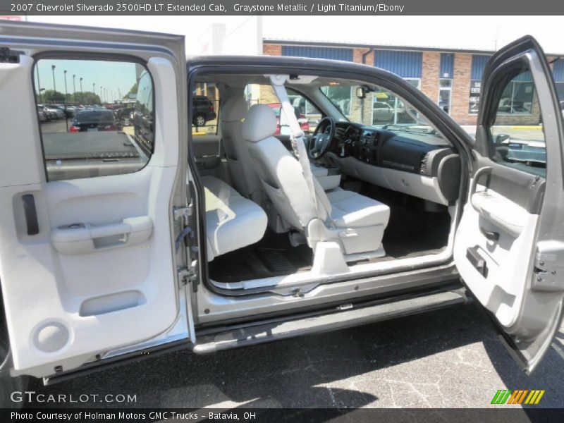 Graystone Metallic / Light Titanium/Ebony 2007 Chevrolet Silverado 2500HD LT Extended Cab