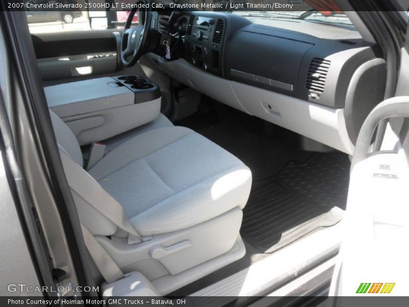 Graystone Metallic / Light Titanium/Ebony 2007 Chevrolet Silverado 2500HD LT Extended Cab