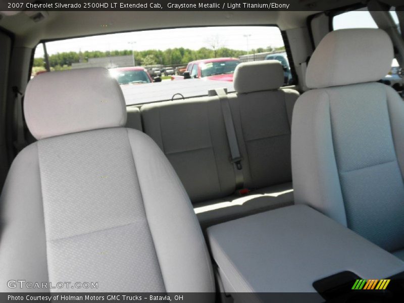 Graystone Metallic / Light Titanium/Ebony 2007 Chevrolet Silverado 2500HD LT Extended Cab