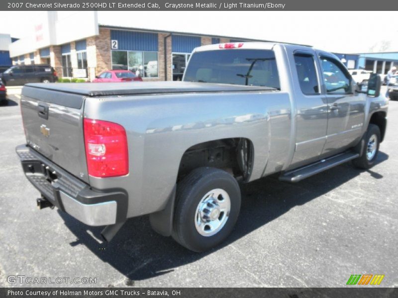 Graystone Metallic / Light Titanium/Ebony 2007 Chevrolet Silverado 2500HD LT Extended Cab
