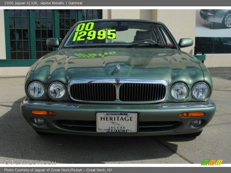 Alpine Metallic / Oatmeal 2000 Jaguar XJ XJ8