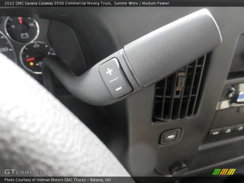 Summit White / Medium Pewter 2012 GMC Savana Cutaway 3500 Commercial Moving Truck