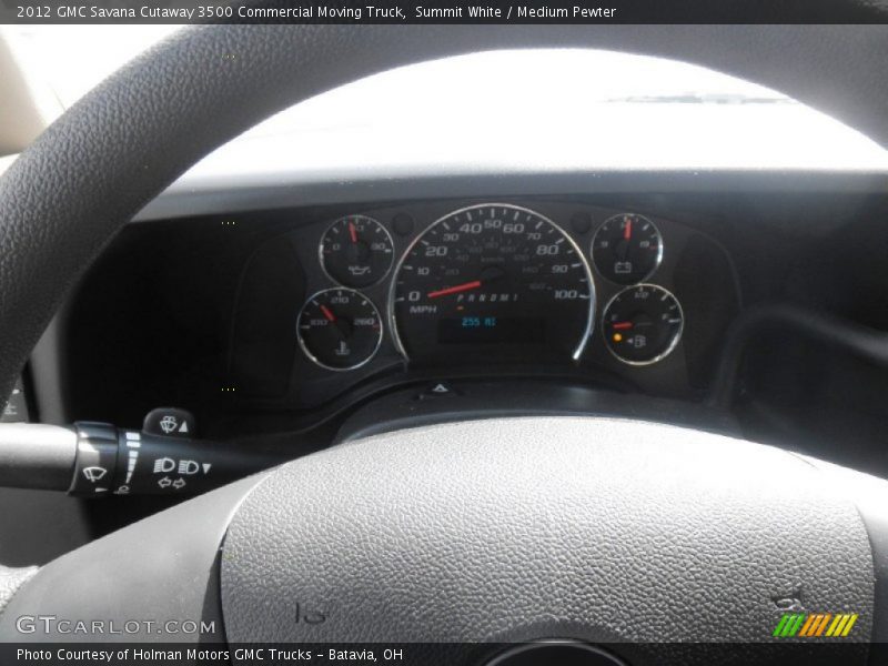 Summit White / Medium Pewter 2012 GMC Savana Cutaway 3500 Commercial Moving Truck