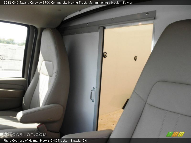 Summit White / Medium Pewter 2012 GMC Savana Cutaway 3500 Commercial Moving Truck