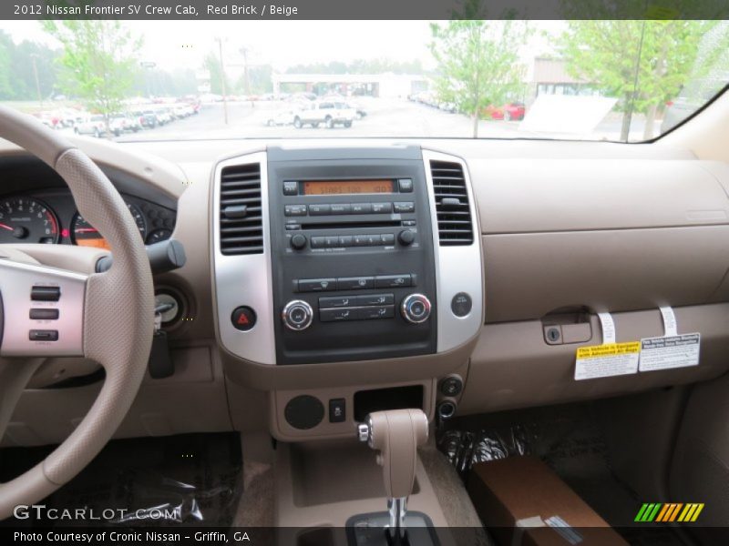 Red Brick / Beige 2012 Nissan Frontier SV Crew Cab