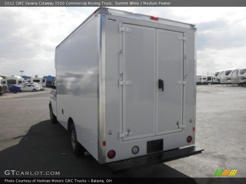 Summit White / Medium Pewter 2012 GMC Savana Cutaway 3500 Commercial Moving Truck