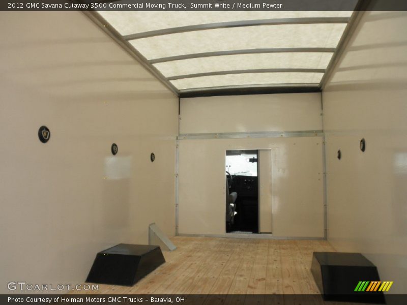 Summit White / Medium Pewter 2012 GMC Savana Cutaway 3500 Commercial Moving Truck