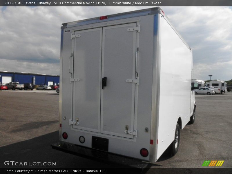 Summit White / Medium Pewter 2012 GMC Savana Cutaway 3500 Commercial Moving Truck
