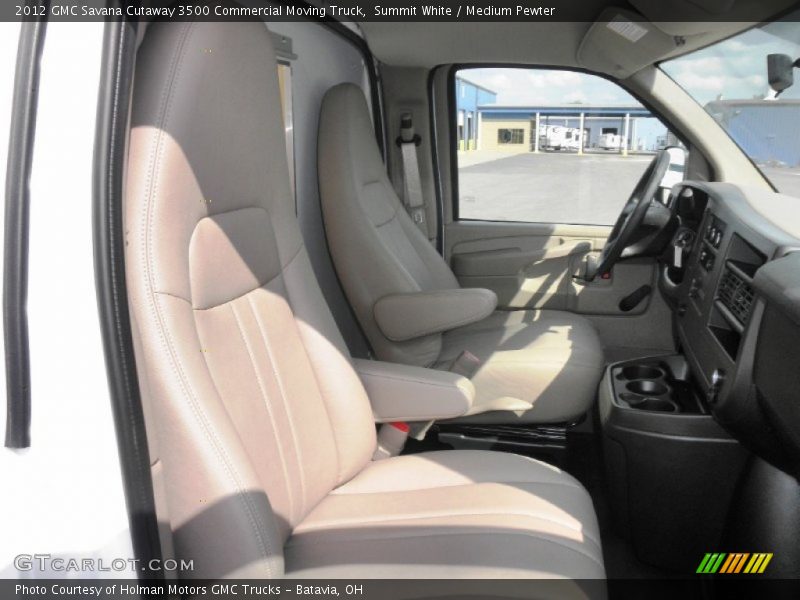  2012 Savana Cutaway 3500 Commercial Moving Truck Medium Pewter Interior