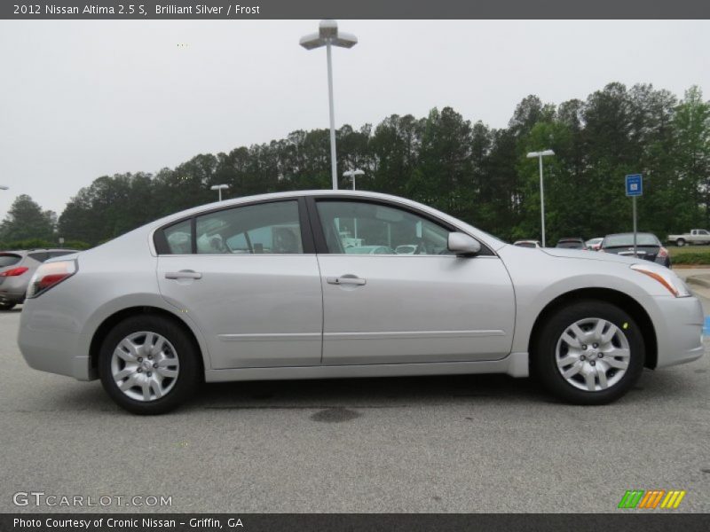 Brilliant Silver / Frost 2012 Nissan Altima 2.5 S