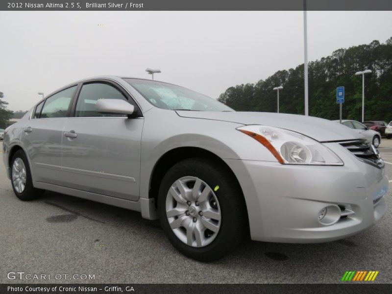 Brilliant Silver / Frost 2012 Nissan Altima 2.5 S