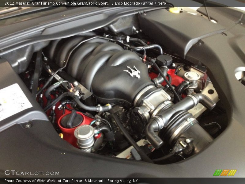  2012 GranTurismo Convertible GranCabrio Sport Engine - 4.7 Liter DOHC 32-Valve VVT V8