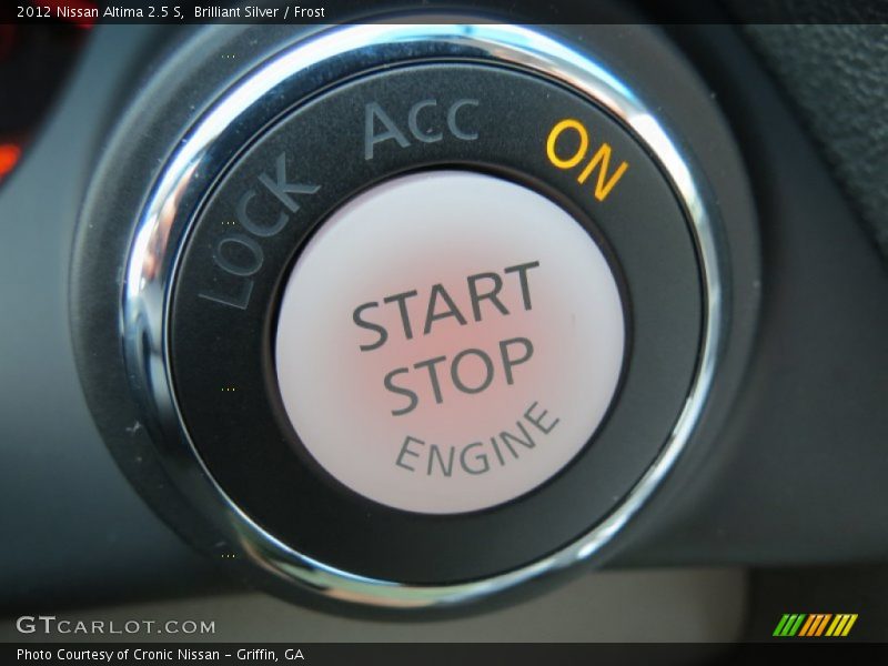 Brilliant Silver / Frost 2012 Nissan Altima 2.5 S