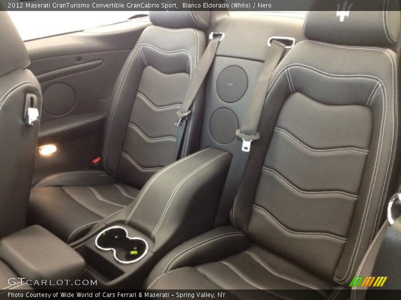Rear Seat of 2012 GranTurismo Convertible GranCabrio Sport
