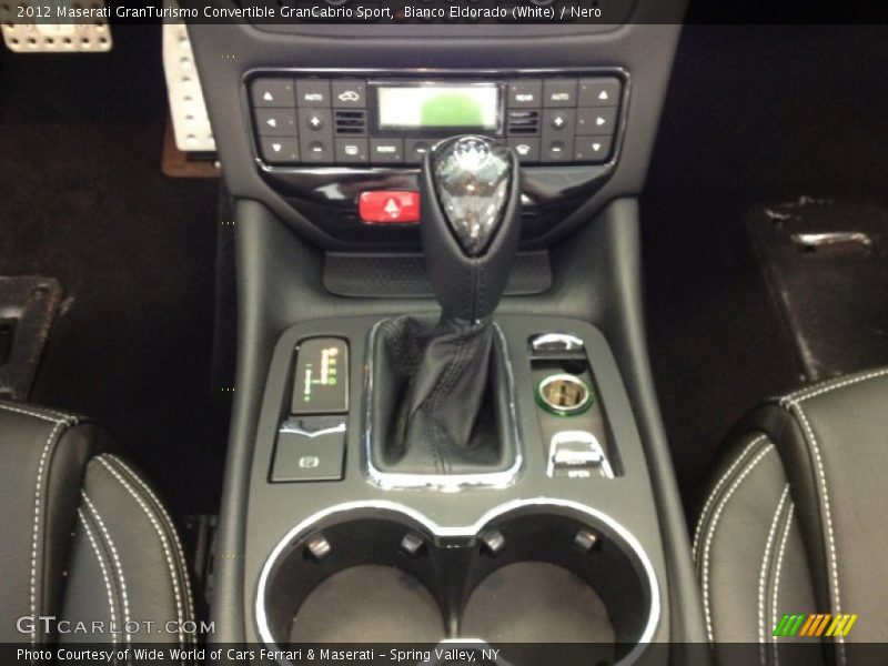 Bianco Eldorado (White) / Nero 2012 Maserati GranTurismo Convertible GranCabrio Sport