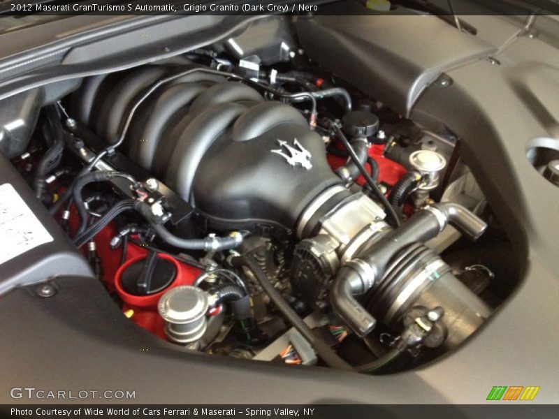  2012 GranTurismo S Automatic Engine - 4.7 Liter DOHC 32-Valve VVT V8