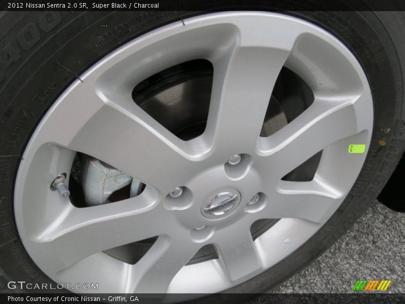 Super Black / Charcoal 2012 Nissan Sentra 2.0 SR