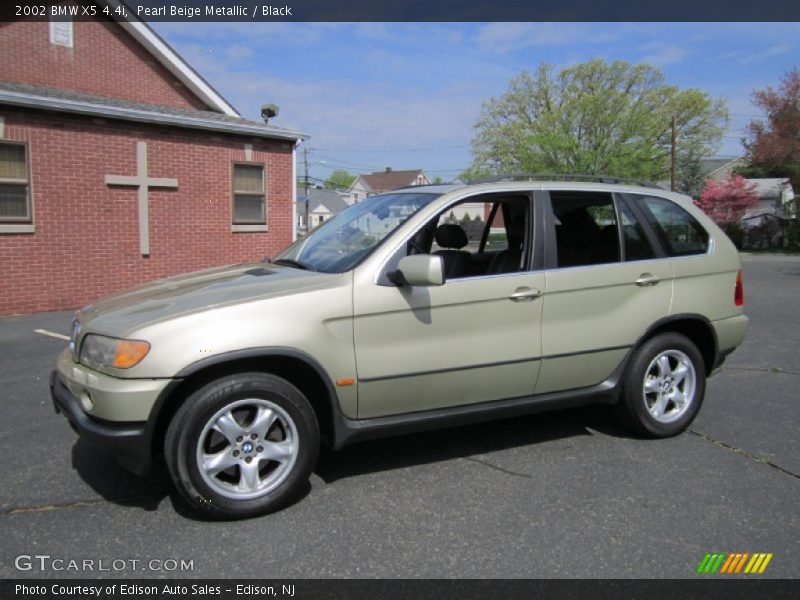 Pearl Beige Metallic / Black 2002 BMW X5 4.4i