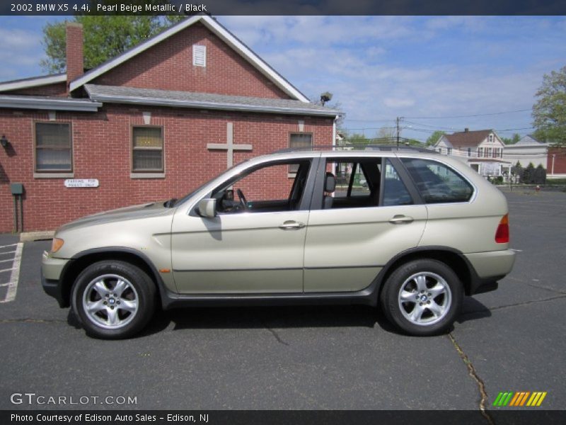 Pearl Beige Metallic / Black 2002 BMW X5 4.4i