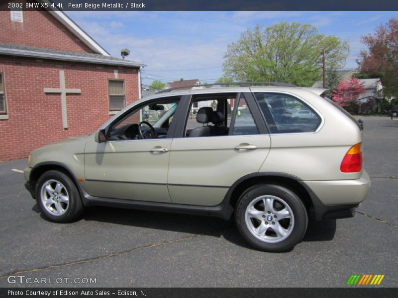 Pearl Beige Metallic / Black 2002 BMW X5 4.4i