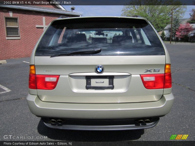 Pearl Beige Metallic / Black 2002 BMW X5 4.4i