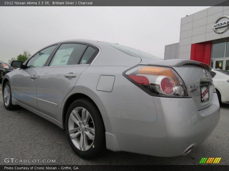 Brilliant Silver / Charcoal 2012 Nissan Altima 3.5 SR