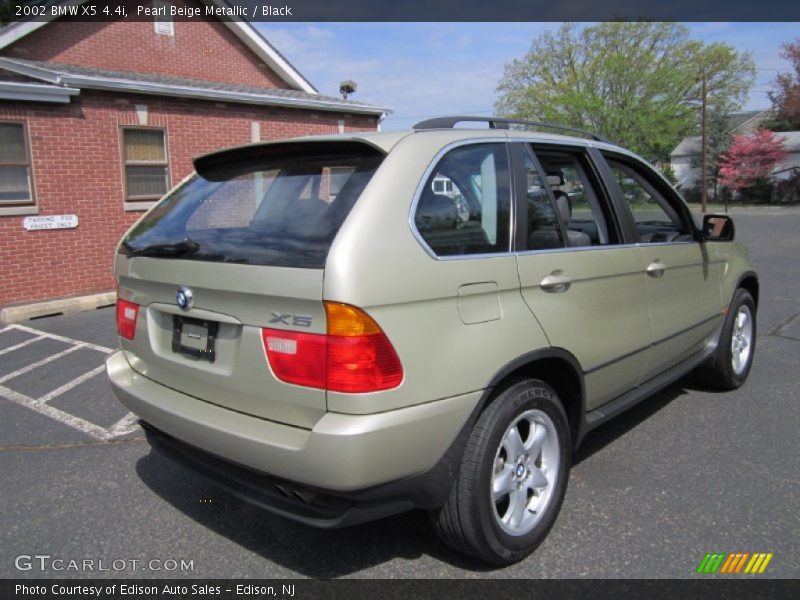 Pearl Beige Metallic / Black 2002 BMW X5 4.4i