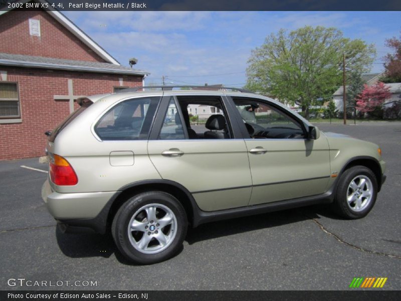 Pearl Beige Metallic / Black 2002 BMW X5 4.4i