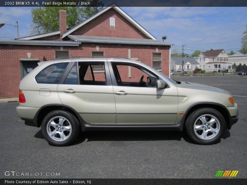 Pearl Beige Metallic / Black 2002 BMW X5 4.4i