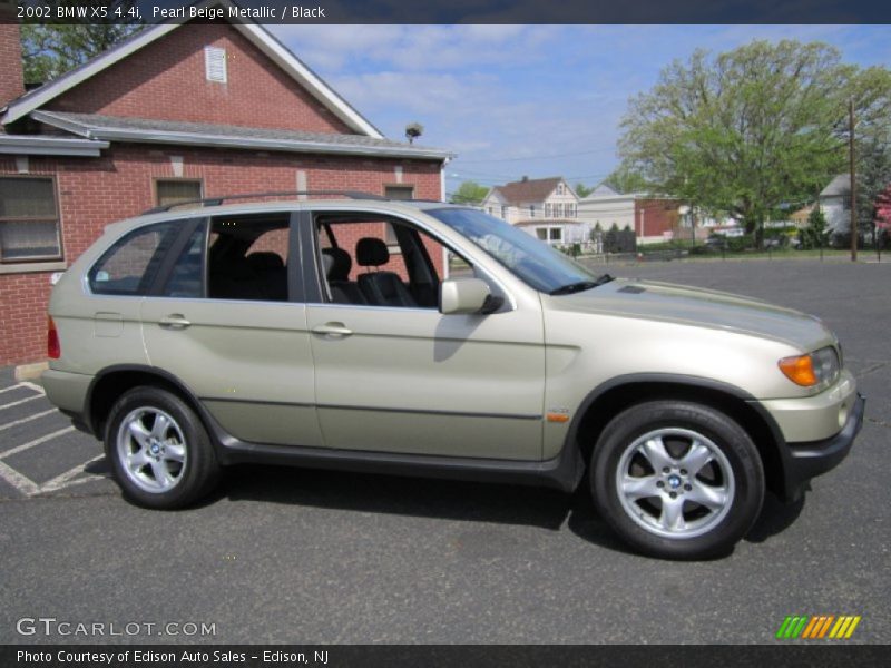Pearl Beige Metallic / Black 2002 BMW X5 4.4i