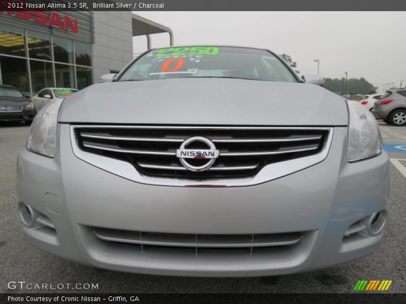 Brilliant Silver / Charcoal 2012 Nissan Altima 3.5 SR