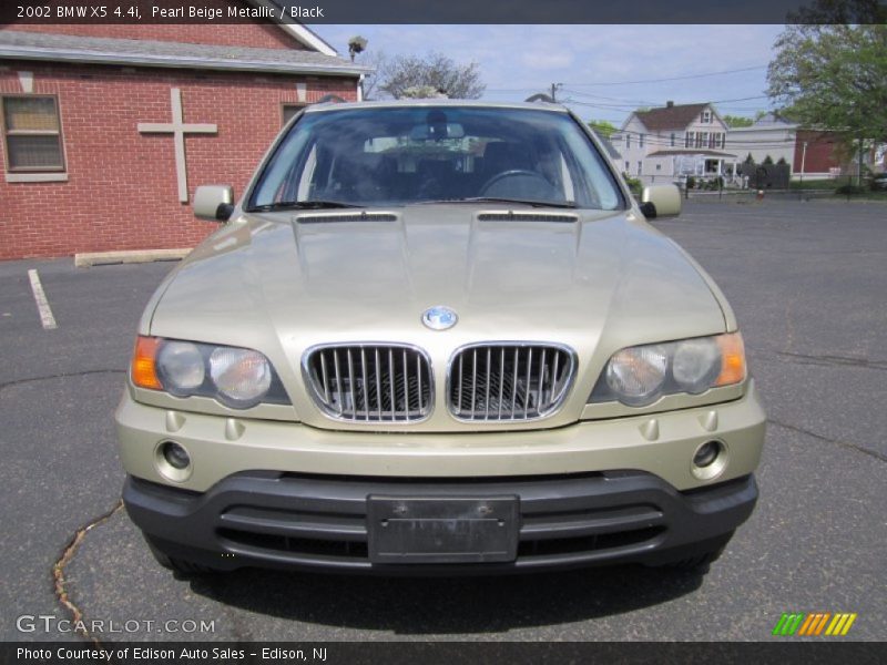 Pearl Beige Metallic / Black 2002 BMW X5 4.4i