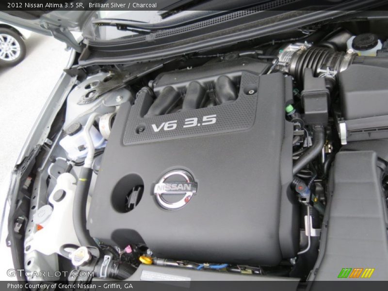 Brilliant Silver / Charcoal 2012 Nissan Altima 3.5 SR
