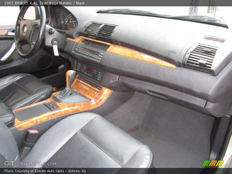Pearl Beige Metallic / Black 2002 BMW X5 4.4i